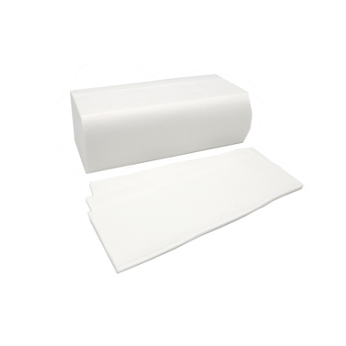 Papierhandtücher 20,3x32cm 2lagig hweiß W-falz, Fripa