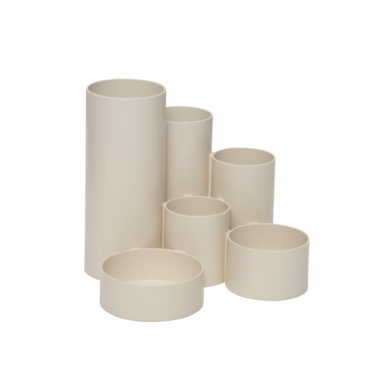 Stifteköcher MAUL 41156 weiß MAULtubo recycling