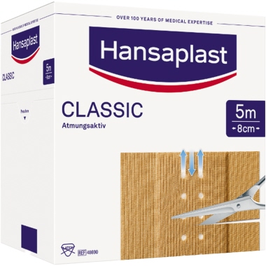 Pflaster Hansaplast classic 5mx8cm 1009232