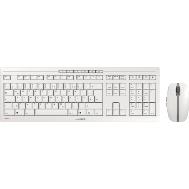 Tastatur-Maus-Kit CHERRY STREAM weiß