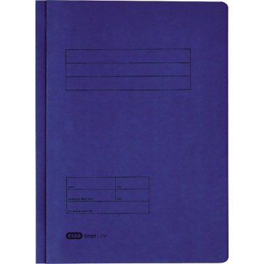Doppelhefter Elba 100421220 A4 blau 2 Heftmechaniken, Kfm. + Amtsheftung