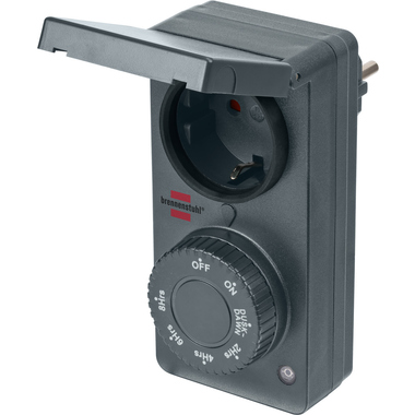 Zeitschaltuhr brennenstuhl® grau DDT IP44 