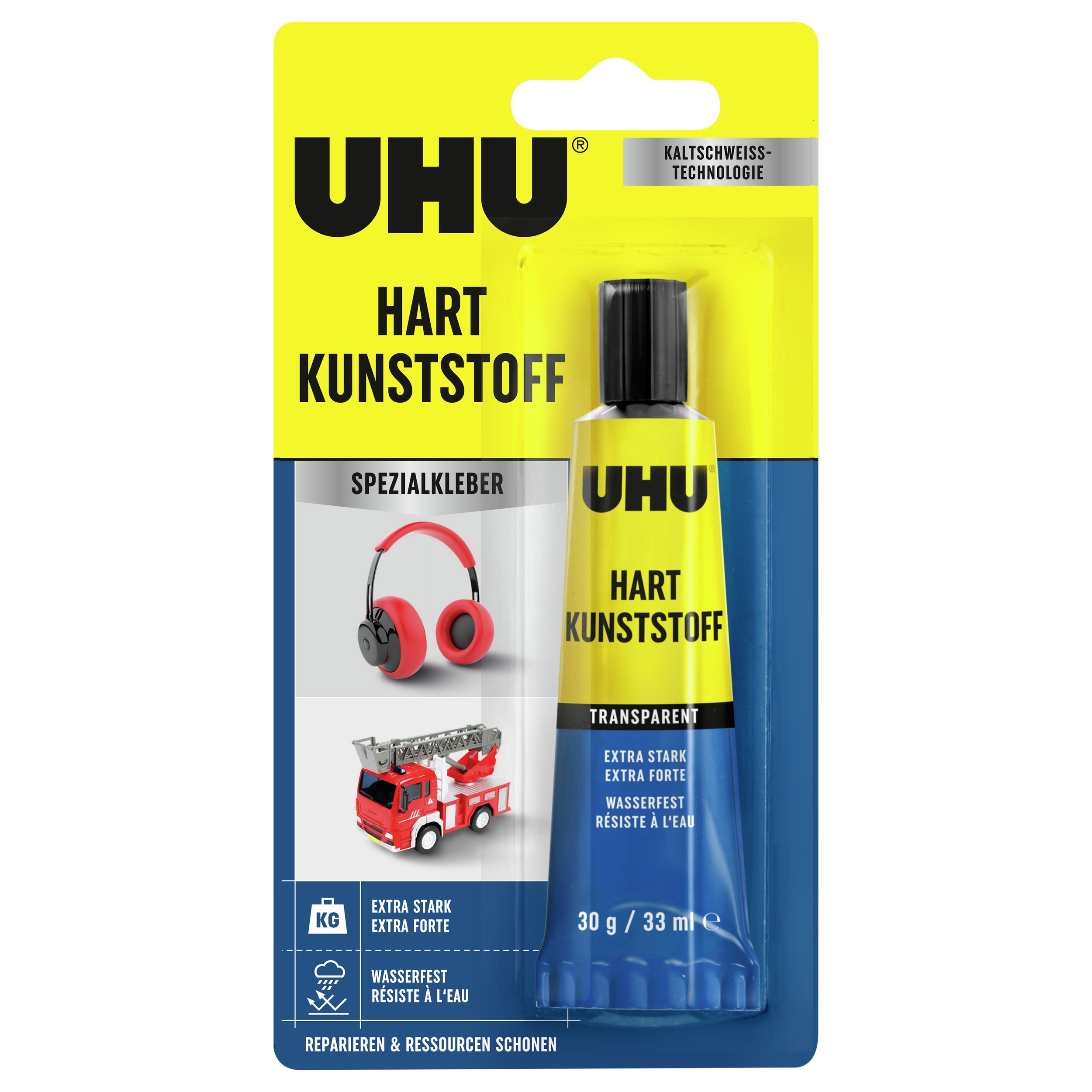 Klebstoff Uhu Kunststoff 46650 30g 