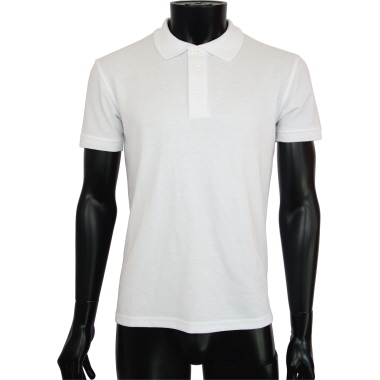 Poloshirt Herren Pro weiss L 