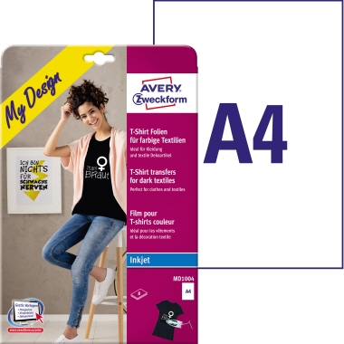 T-Shirt-Folie Avery Zweckform MD1004 A4 8 Blatt