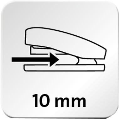 Heftgerät Novus B90EL elektrisch 20 Blatt, Netzbetrieb, ABS-System