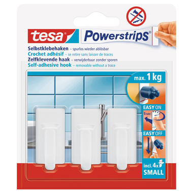 Powerstrips Haken tesa® 57530 weiß