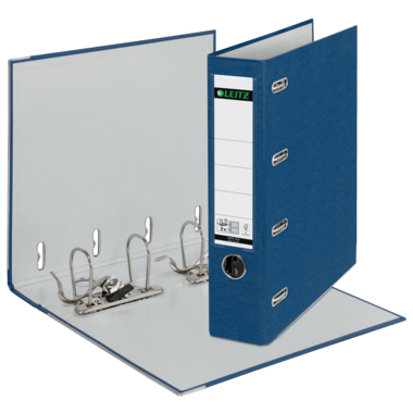 Doppelordner Leitz 1012 75mm blau Plastik