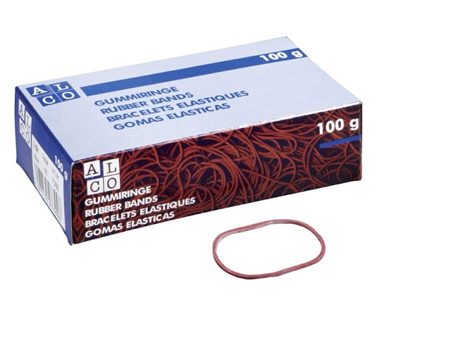 Gummiring Alco 7320 50mm Nr.8 100g rot 