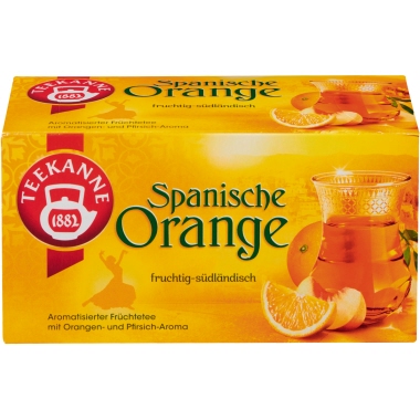Tee Teekanne Spanische Orange 20x2,5g Kanne