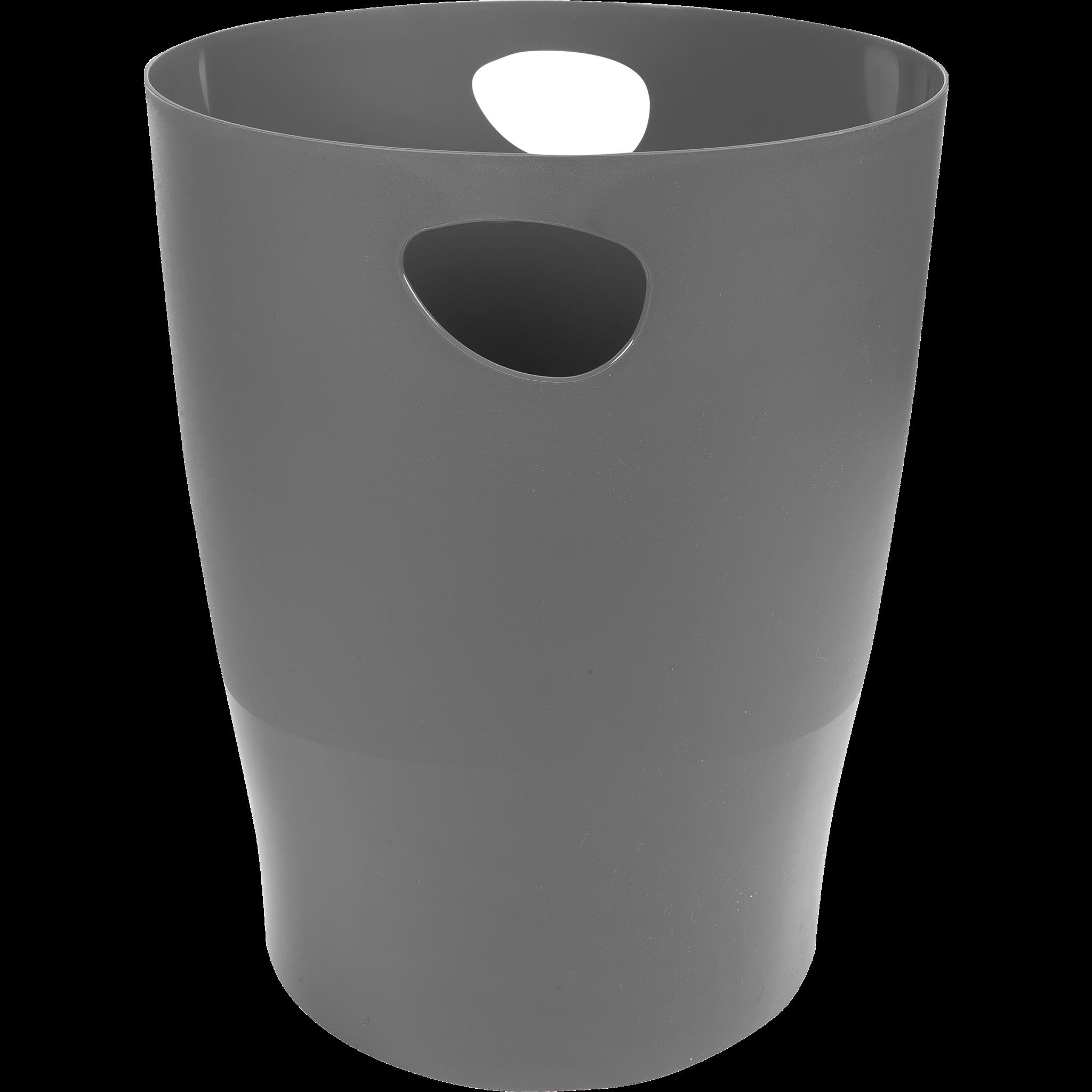Papierkorb Exacompta 45307D 15L dunkelgrau