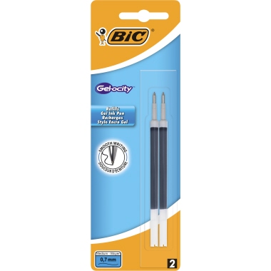 Gelmine BIC® schwarz 2-er Blister 