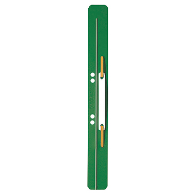 Heftstreifen Leitz 3711 3,5x31cm grün Pp, Kunststoffdeckleiste