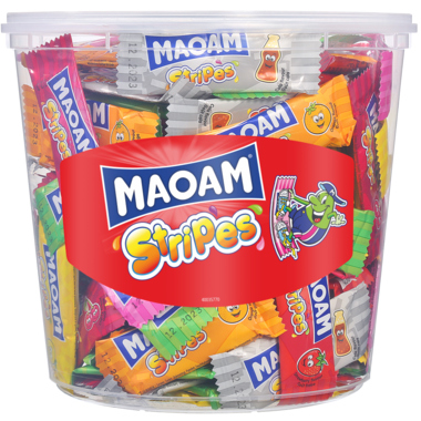Maoam Haribo Stripes 7 Sorten 150er 