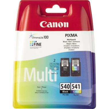 Tintenpa. Multi. CANON PG540 bk/col 5225b006