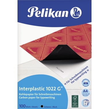 Kohlepapier Pel. Interpl. 1022G A4 /100 Interplastik