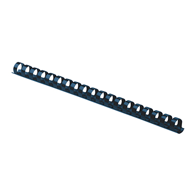 Plastikbinderücken Fellowes A4 10mm blau Stück, blau