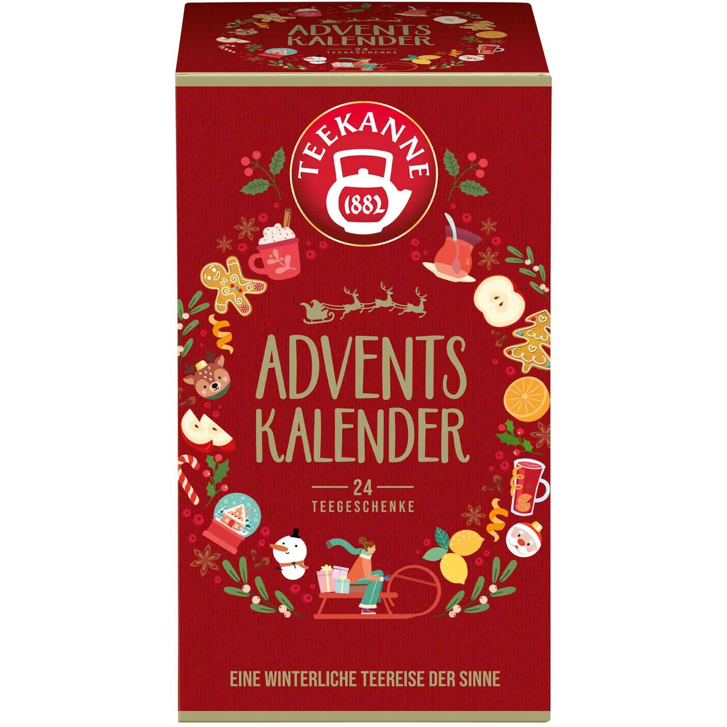 Adventskalender Tee Teekanne 