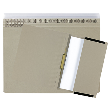 Hängeh. R. m.T. actus Serie A grau Hängehefter m Tasche Rechtsheftung