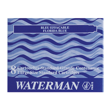 Tintenpatrone Standard Waterman blau Florida