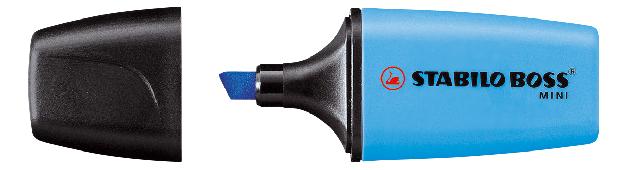 Textmarker Stabilo Boss 07/31 Mini blau 