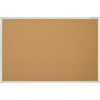 Pinnwand Magnetop. 12175 Kork 90x60cm mit Aluminiumrahmen
