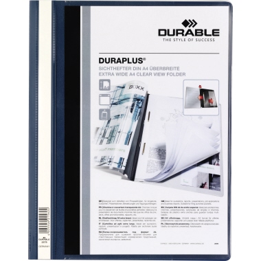 Angebotshefter Durable 2579 A4 dunkelbla 