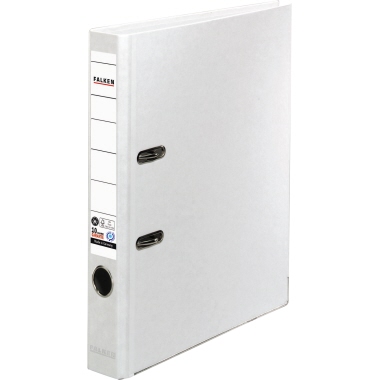 Ordner Falken A4 nature plus 50mm weiß 11286341