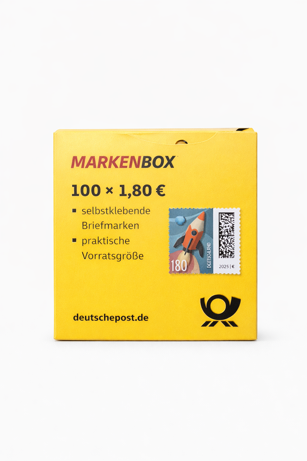Briefmarken 1,80 EUR Raketenpost 100er Markenbox 