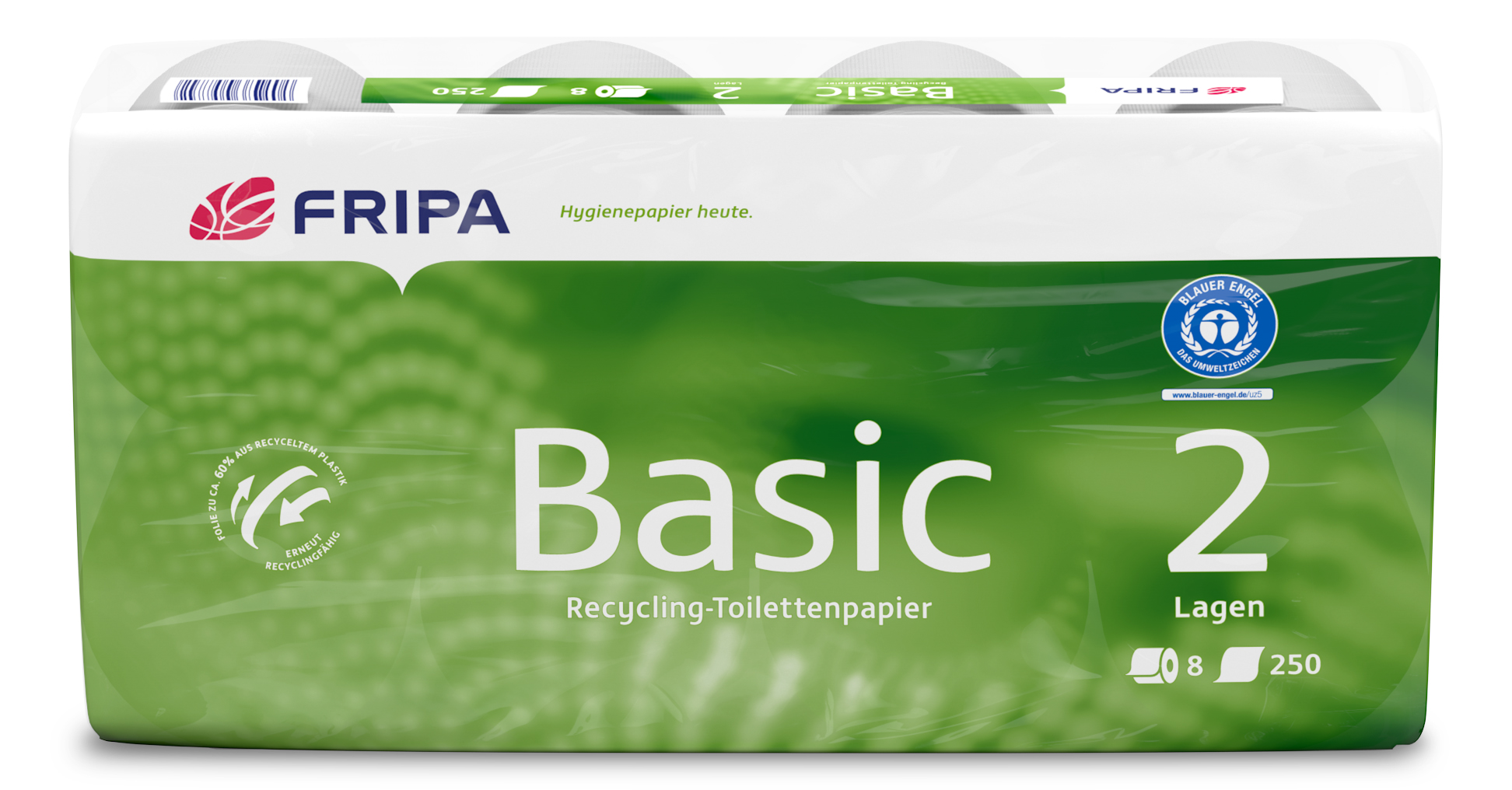 Toilettenp. 2lagig Recycling 400BL 