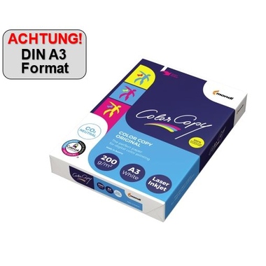 Kopierpapier Mondi Color Copy A3 200g weiß 250 Blatt