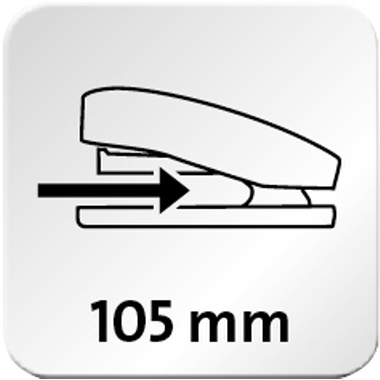 Heftgerät Novus B7A blau 