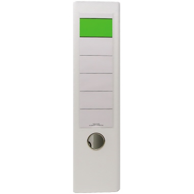 Ordner A4 80mm Plastik weiß 