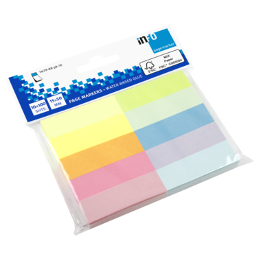 Haftmarker Global Notes 5679-88-PK10 15x50mm sortiert 10x100 Blatt