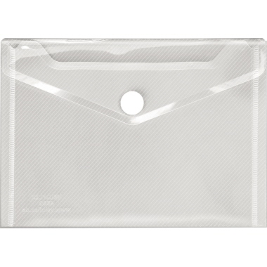 Sichttasche Veloflex A6 PP transparent mit Klettverschluss