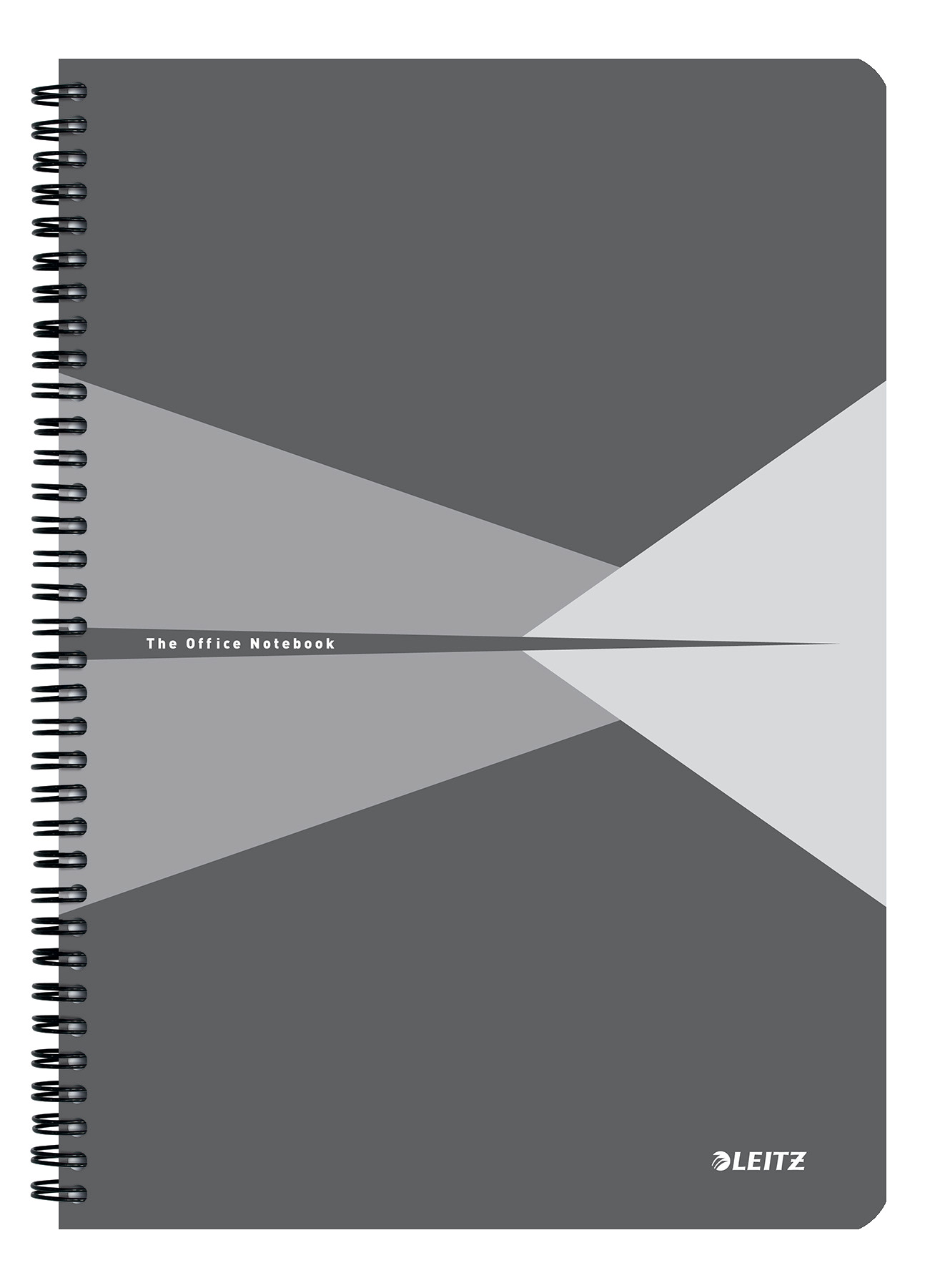 Collegeblock Leitz 4495 A4 kariert grau 90 Blatt