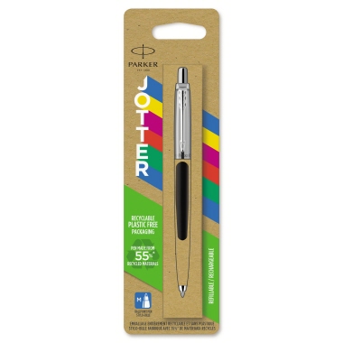 Kugelschreiber Parker 2096873 M schwarz-silber