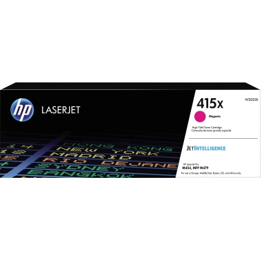 Toner HP 415X W2033X magenta .