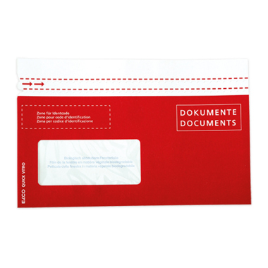 Dokumententasche ELCO DL+ mF rot/weiß 