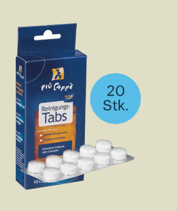 Reinigungstabs Più f. Kaffeeautomaten Caffè Für