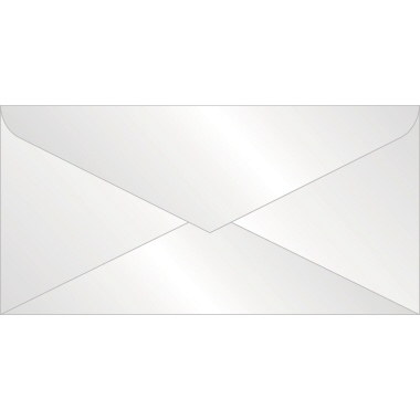 Briefumschlag Sigel DU130 DL oF 90g NK Transparent WEIß, Din Lang (110x220mm)