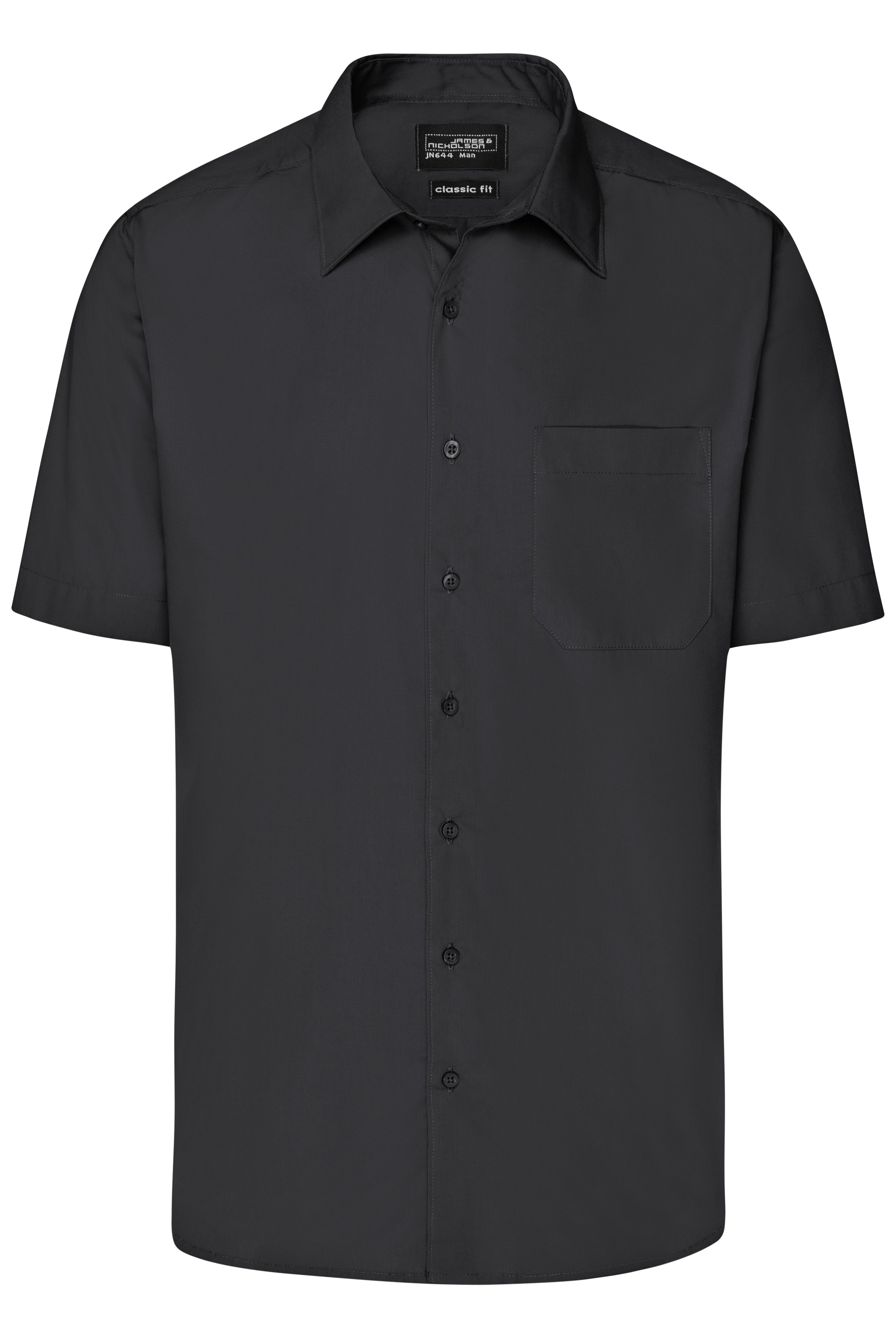 Hemd JN644 Herren XL black 