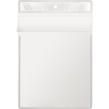 Sichttasche VELOFLEX A6 PP glasklar 3306000 120x155mm Lochung mittig hoch