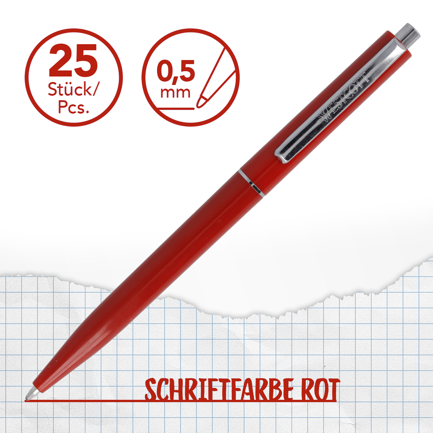 Kugelschreiber senator Point rot 