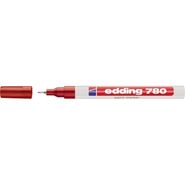 Lackmarker Edding 780 0,8mm rot 