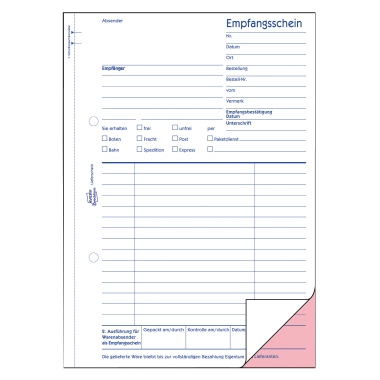 Lieferschein Avery Zweckform 726 A5 