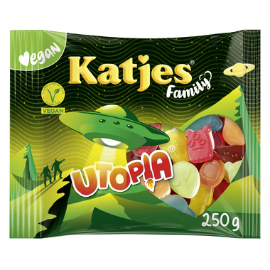 Fruchtgummi Katjes Utopia vegan 
