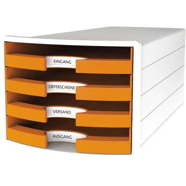 Schubladenbox Han Impuls 1013 orange Offene Schubladen