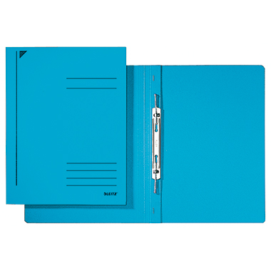 Spiralhefter Leitz 3040 A4 blau Karton