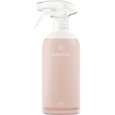 Glasflasche everdrop für Badreiniger Inhalt 0,5l, Leerflasche